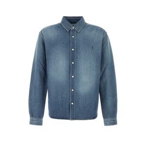 Saint Laurent Men Denim Shirt